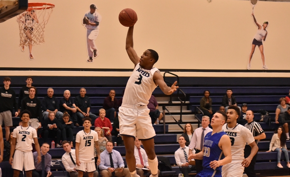 Sophomore guard Keven Biggs (Cienega HS) became the sixth NJCAA All-American from Pima on Tuesday after he was selected to the second team. He averaged 17 points, 5.8 rebounds and 2.7 assists. Photo by Ben Carbajal