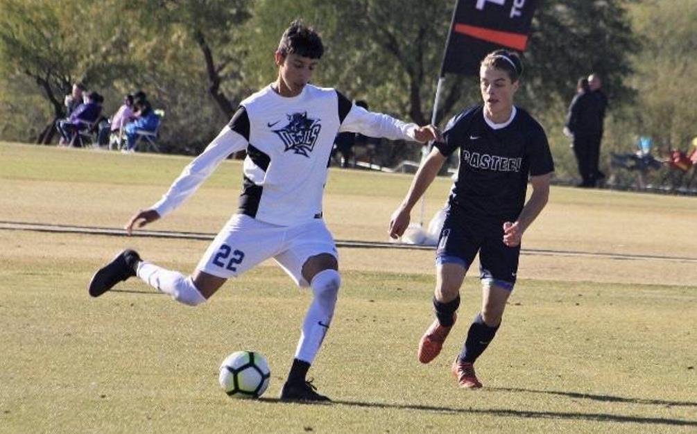 Sunnyside High School state champion Manuel Quiroz will join the Aztecs men's soccer program for the 2020-21 season. He had 39 goals and 21 assists for the Blue Devils in 2018. He played in all 19 games and scored seven goals and had eight assists with Yavapai College last season. Photo courtesy of Manuel Quiroz