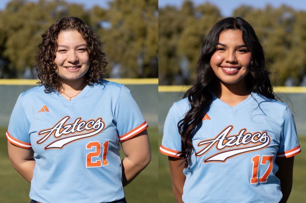 Freshman Jiselle Nunez went 5 for 9 with six RBIs, four runs scored and two home runs while freshman Arianna Flores got the win in the first game in relief, pitching three and one-third innings, giving up two hits with six strikeouts. Photos by Stephanie van Latum