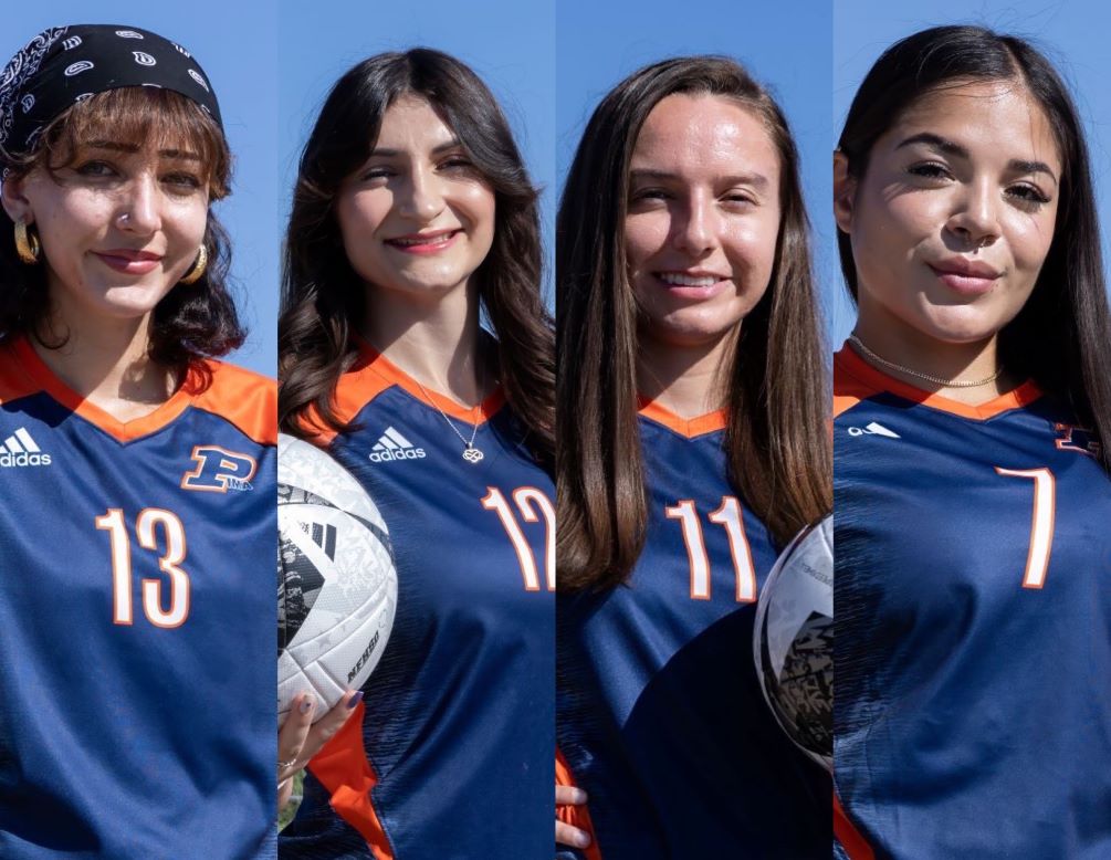 Sophomores Ariela Sanchez-Hermosillo (Sahuaro HS), Lizzie Walker (Canyon del Oro HS) and Solaris Graves (Ironwood Ridge HS) were named first team All-ACCAC/Region I while freshman Kamalani Peralta Tucson Magnet HS) was selected to the second team. Photos by Stephanie van Latum